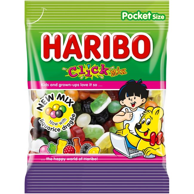 Ассорти мармеладных конфет HARIBO Click Mix 80 гр
