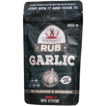 Сухой маринад с чесноком Rub Poppamies 200 г