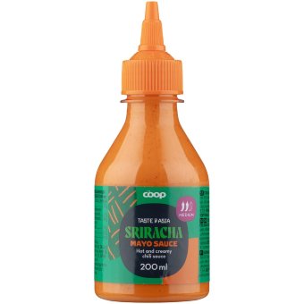 Соус Шрирача майонезный острый с перцем чили Coop 200 мл