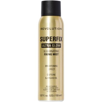 Фиксатор макияжа с эффектом дополнительного сияния Makeup Revolution superfix 150 мл