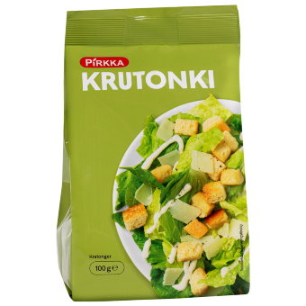 Крутоны классические Pirkka (гренки) 100 гр Крутоны классические Pirkka (гренки) 100 гр