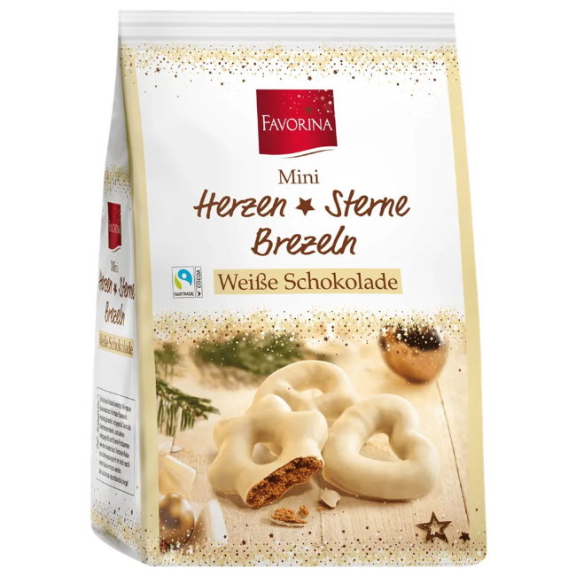 Пряники с белым шоколадом и пряностями Favorina 300 гр