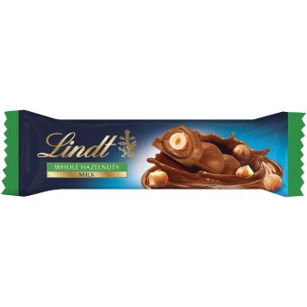 Шоколадный батончик с цельным фундуком и кремовой начинкой Lindt 35 гр