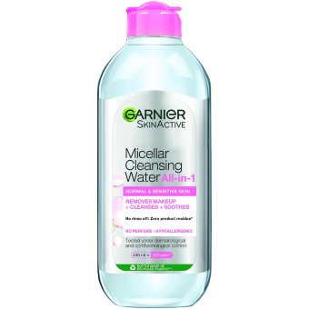 Жидкость очищающая мицеллярная + масло Garnier Skin Active 400мл