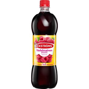 Ягодный концентрат с малиной Ekströms 0,95 л Ягодный концентрат с малиной Ekströms 0,95 л