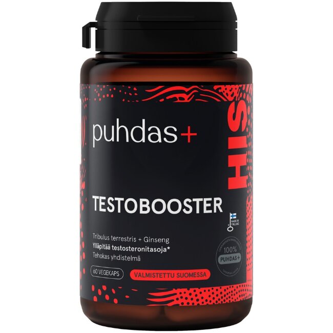 Тестобустер Puhdas+ 60 капсул