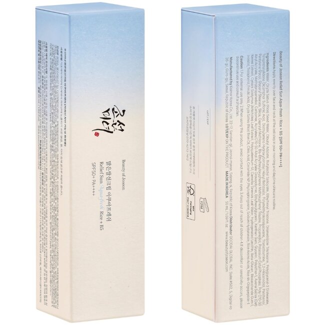 Солнцезащитный крем Beauty of Joseon Relief Sun Aqua Fresh 50 мл Солнцезащитный крем Beauty of Joseon Relief Sun Aqua Fresh 50 мл