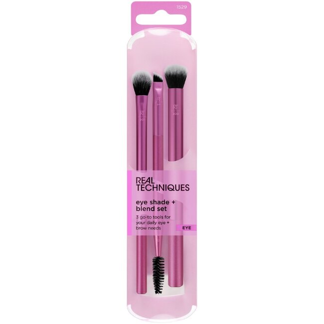 Набор из 3 кистей для век Real Techniques Eye Shade + Blend