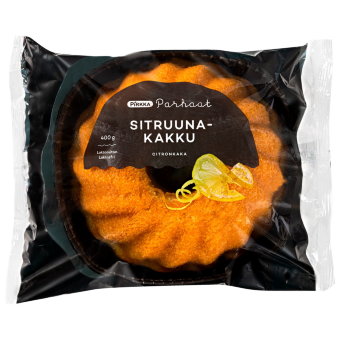 Кекс с лимоном Pirkka 400 гр