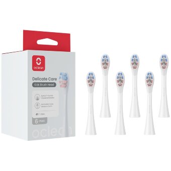 Зубные насадки Oclean X Kids белые 6 шт C04000390