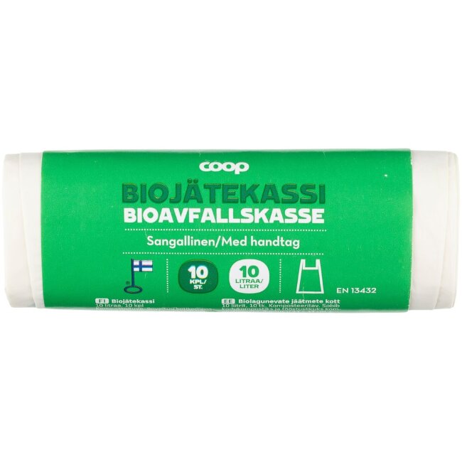 Биомусорный пакет Coop 10 л (уп 10 шт) Биомусорный пакет Coop 10 л (уп 10 шт)