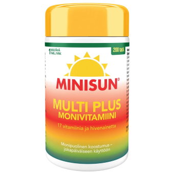 Мультивитаминный комплекс Minisun MULTI PLUS 200 табл Minisun