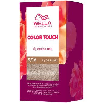 Краска для волос Wella Professionals Color Touch Pure Naturals ледяной пепельный блонд 9/16 130 мл