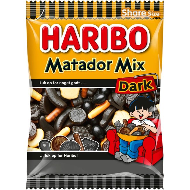Лакричный мармелад HARIBO Matador Mix Dark 270 гр