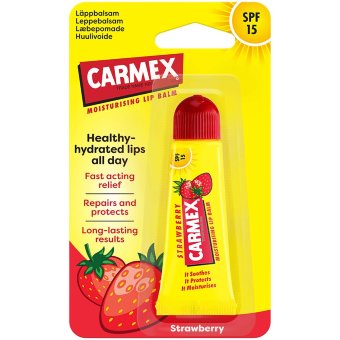Бальзам для губ Carmex Strawberry тюбик 10 гр