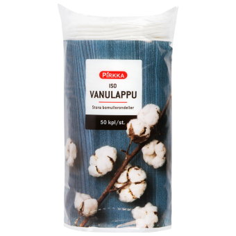 Ватные диски Pirkka iso 50 шт