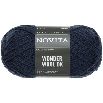 Пряжа Novita Wonder Wool DK 50 гр 163 skymning