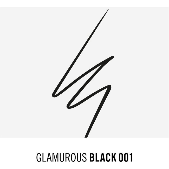 Жидкая подводка для глаз Rimmel Glam'Eyes Professional 3,5 мл 001 Black Glamour