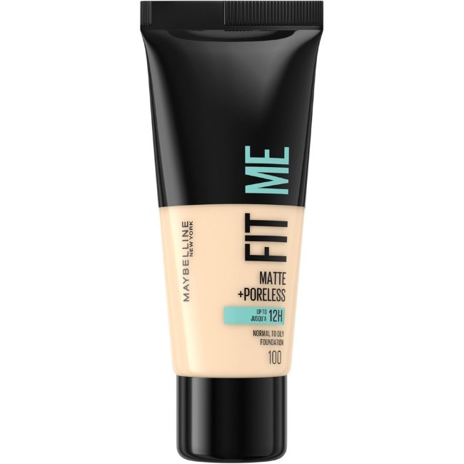 Тональный крем Maybelline New York Fit Me Matte+Poreless 100 Warm Ivory 30 мл Тональный крем Maybelline New York Fit Me Matte+Poreless 100 Warm Ivory 30 мл