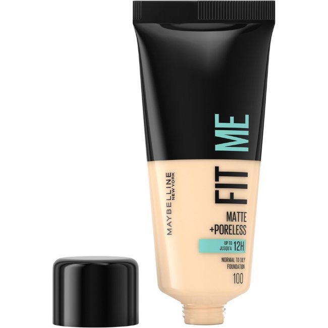 Тональный крем Maybelline New York Fit Me Matte+Poreless 100 Warm Ivory 30 мл Тональный крем Maybelline New York Fit Me Matte+Poreless 100 Warm Ivory 30 мл