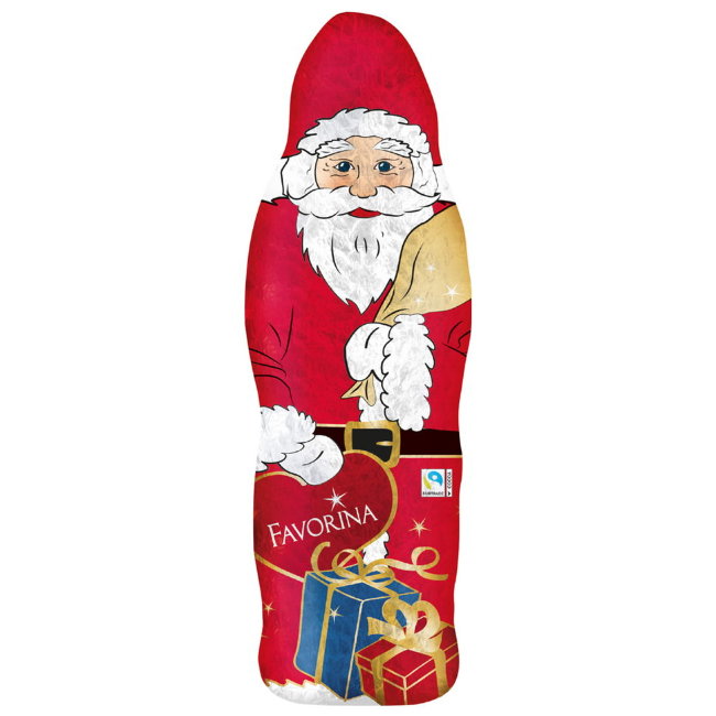 Шоколадный Дед Мороз Favorina 130 гр