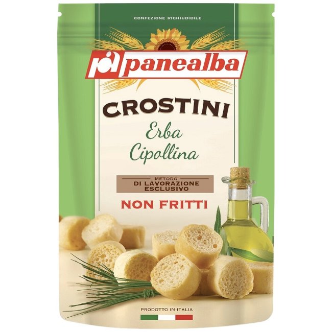 Крутоны с зеленым луком Panealba Crostini 100 гр