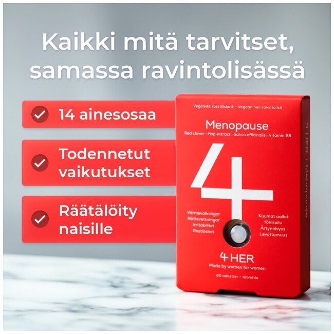 Биологически активная добавка 4Her Menopause (уп 60 шт) 42 гр
