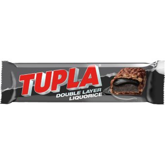 Батончик шоколадный с лакрицей Tupla Double 48 гр