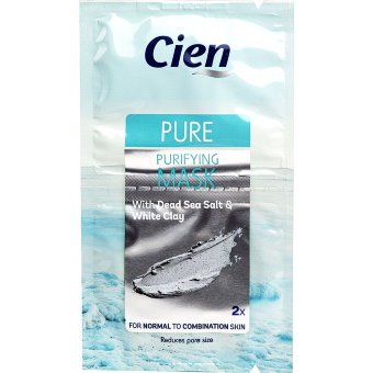 Маска для лица очищающая Cien Pure 2 шт (цена по акции)