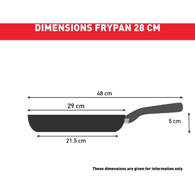 Сковорода Tefal Intuition Techdome из нержавеющей стали 28 см B8590635