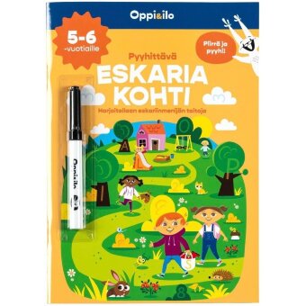 Развивающая книга Laitila для подготовки к детскому саду 5-6 лет