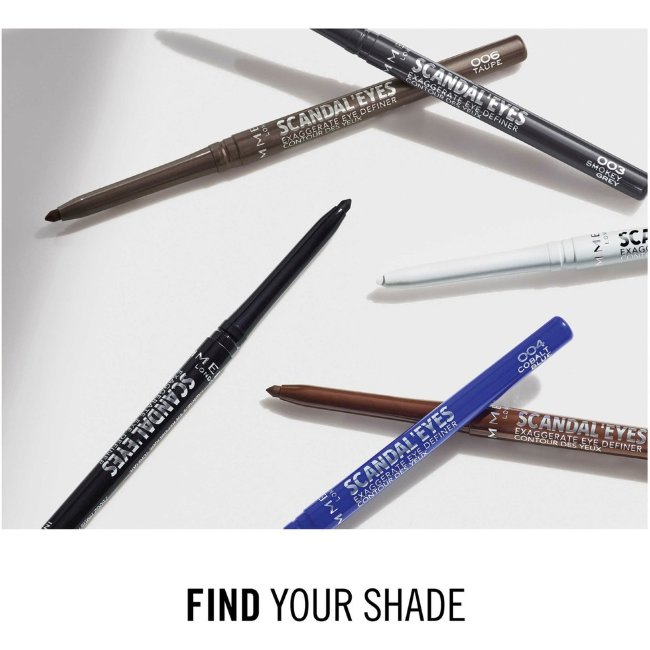 Подводка для глаз Rimmel Scandal'eyes 0,35 г, 001 Intense Black
