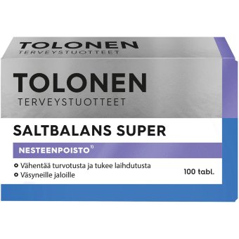 Средство от отёков SaltBalans Super 100 табл. Tolonen