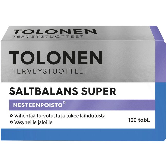 Средство от отёков SaltBalans Super 100 табл. Tolonen