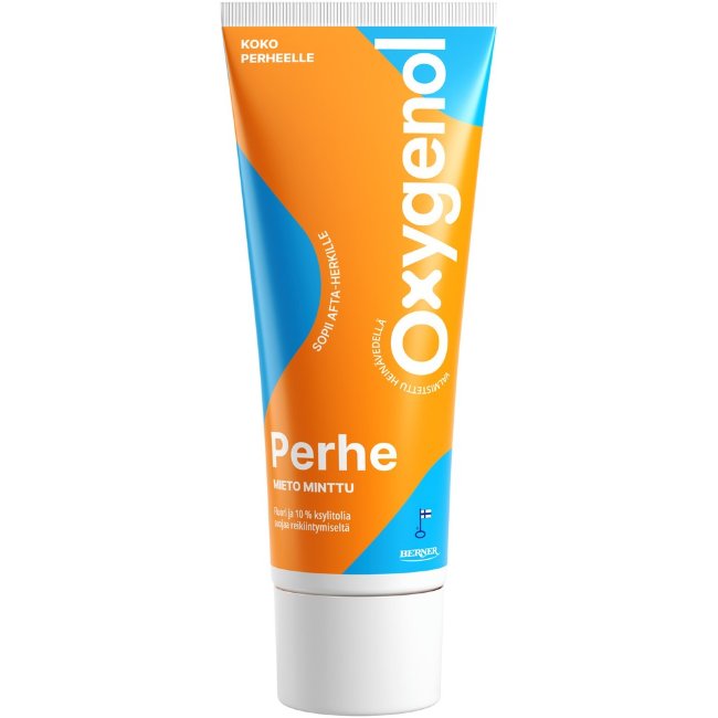 Зубная паста для всей семьи Oxygenol SpearMint 75 мл