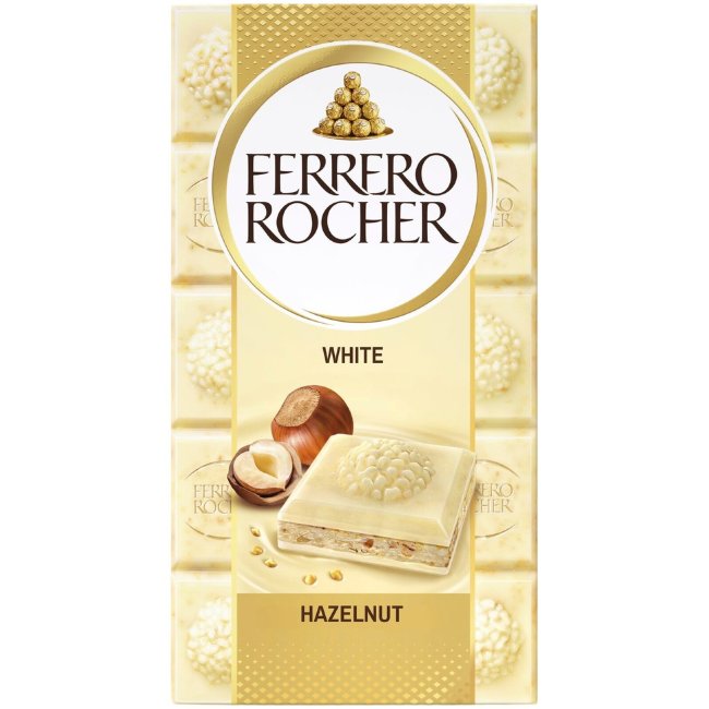 Белый шоколад Ferrero Rocher White 90 гр