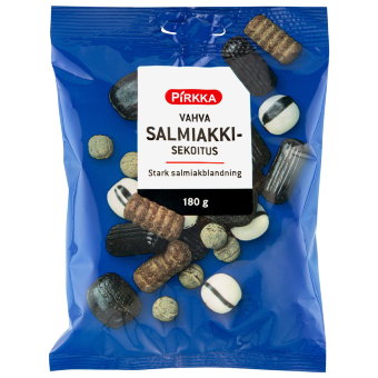 Леденцы Salmiakki Pirkka 180 гр