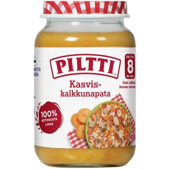 Piltti (индейка,рис,морковь) 200 гр Piltti (индейка,рис,морковь) 200 гр