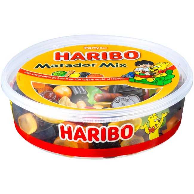 Набор жевательных конфет Haribo Matador Mix 600 гр