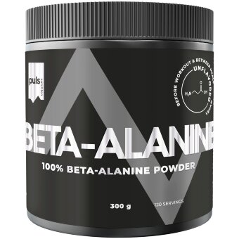 Порошок PULS Beeta-alaniini без вкуса 300 гр