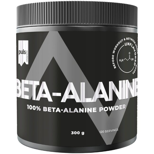 Порошок PULS Beeta-alaniini без вкуса 300 гр Порошок PULS Beeta-alaniini без вкуса 300 гр
