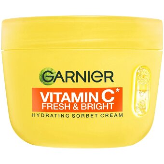Увлажняющий сорбет-крем Garnier Vitamin C* Fresh & Bright 85 гр Увлажняющий сорбет-крем Garnier Vitamin C* Fresh & Bright 85 гр