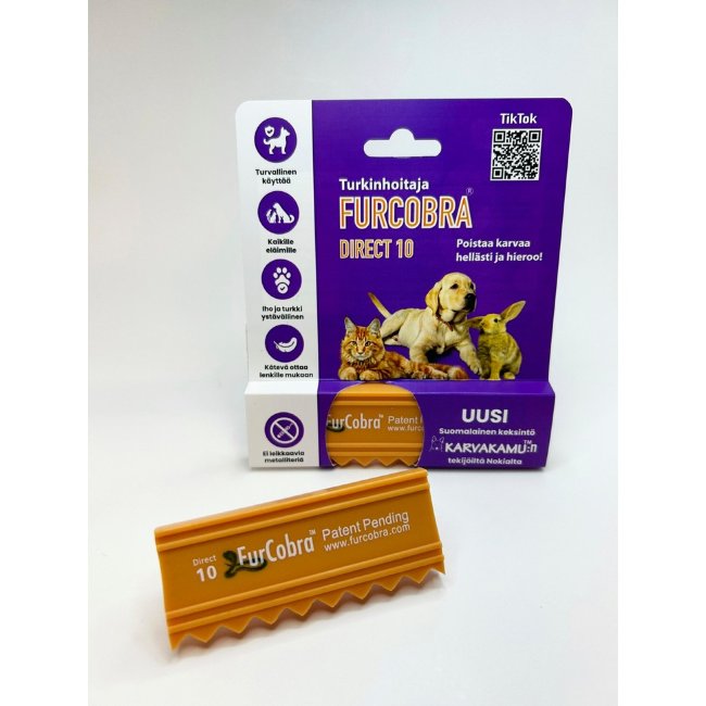 Расчёска для ухода за шерстью питомцев FurCobra Direct 10