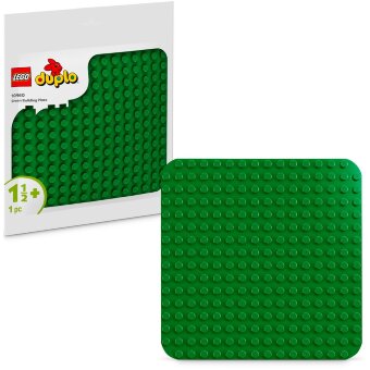Классическая пластина для строительства LEGO® DUPLO зелёная 10460