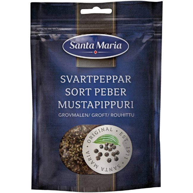 Черный перец грубого помола Santa Maria 65 г