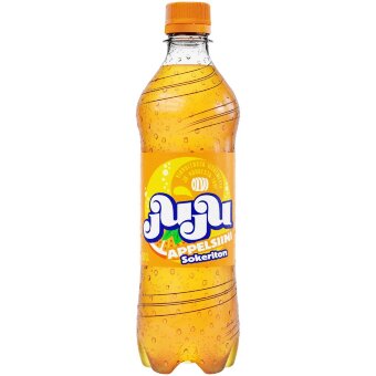 Безсахарный апельсиновый напиток OLVI Juju 0,5 л кэг