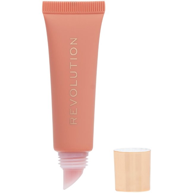 Увлажняющий бальзам для губ Makeup Revolution Juicy Peptide nude spice