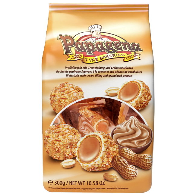 Конфеты Papagena (арахис) 300 гр