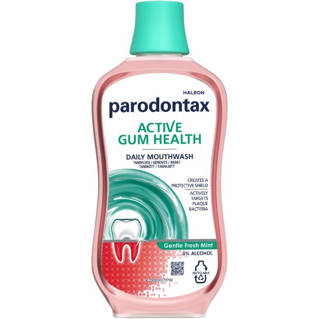 Ополаскиватель для полости рта parodontax Gentle Fresh Mint 500 мл