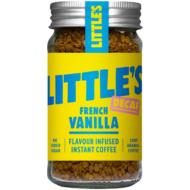 Растворимый кофе Little's Французская ваниль без кофеина 50г